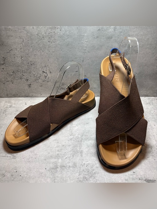 Rothy's Shoes - NEW Rothy's The Weekend Sandal Women's Size 8 Cinnamon Brown Sling Back Shoes